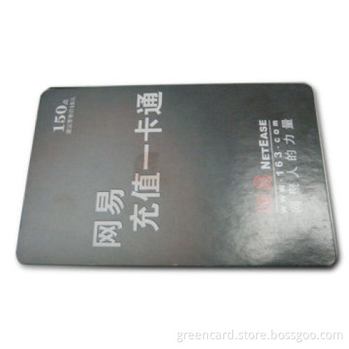 Magnetic Membership Card, Made of PVC or PETG, Various Shapes and Sizes are Available